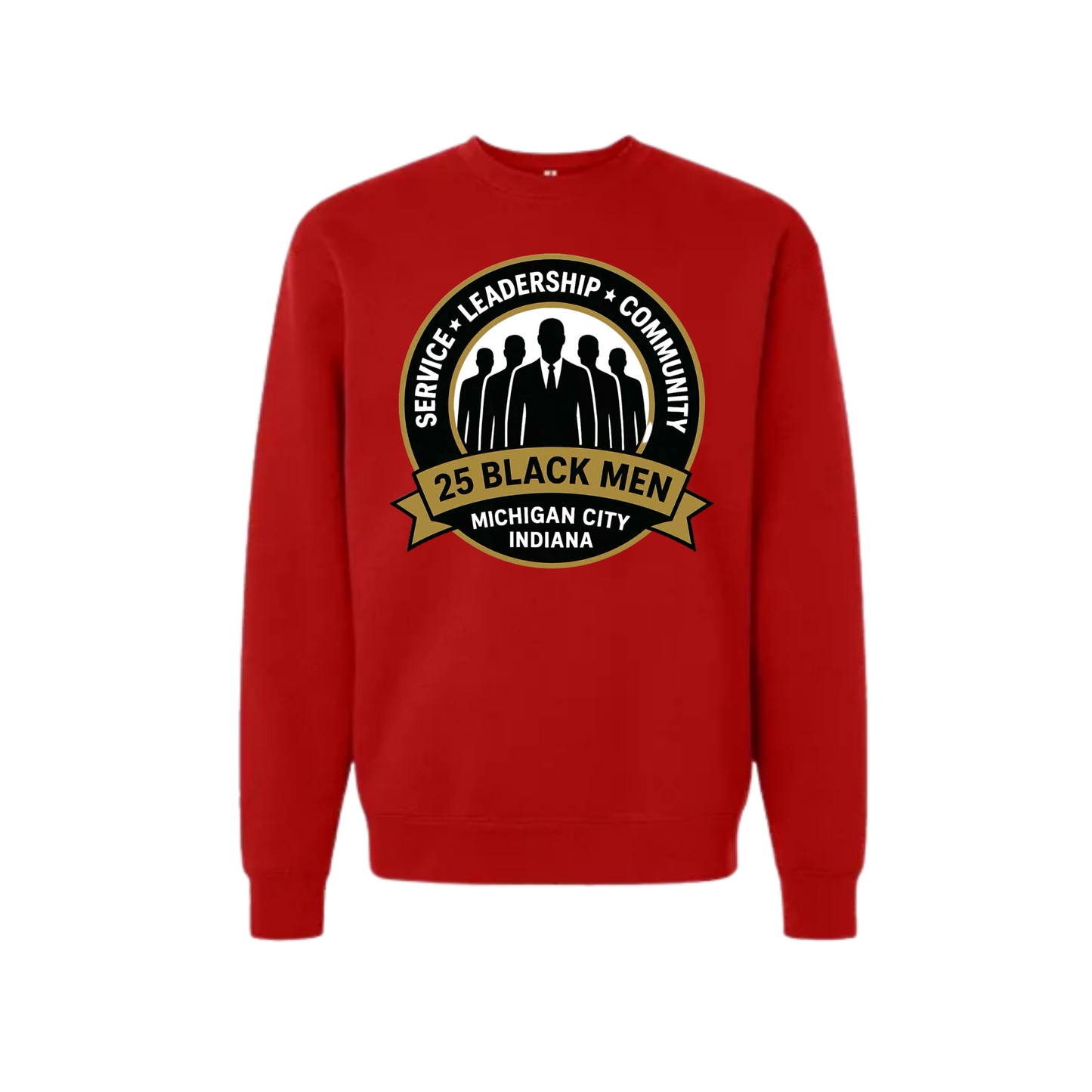 25 Black Men Crewneck