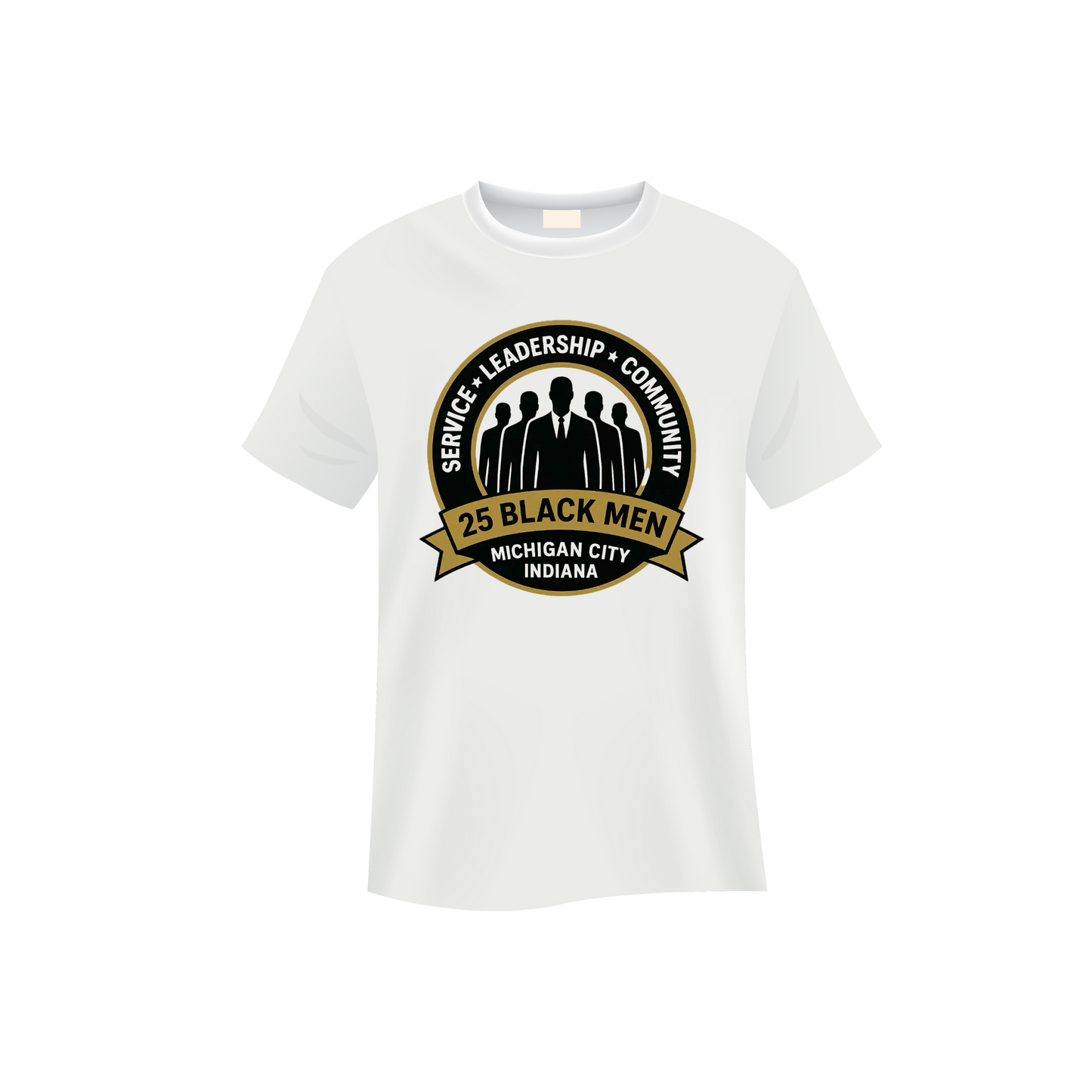 25 Black Men Tee