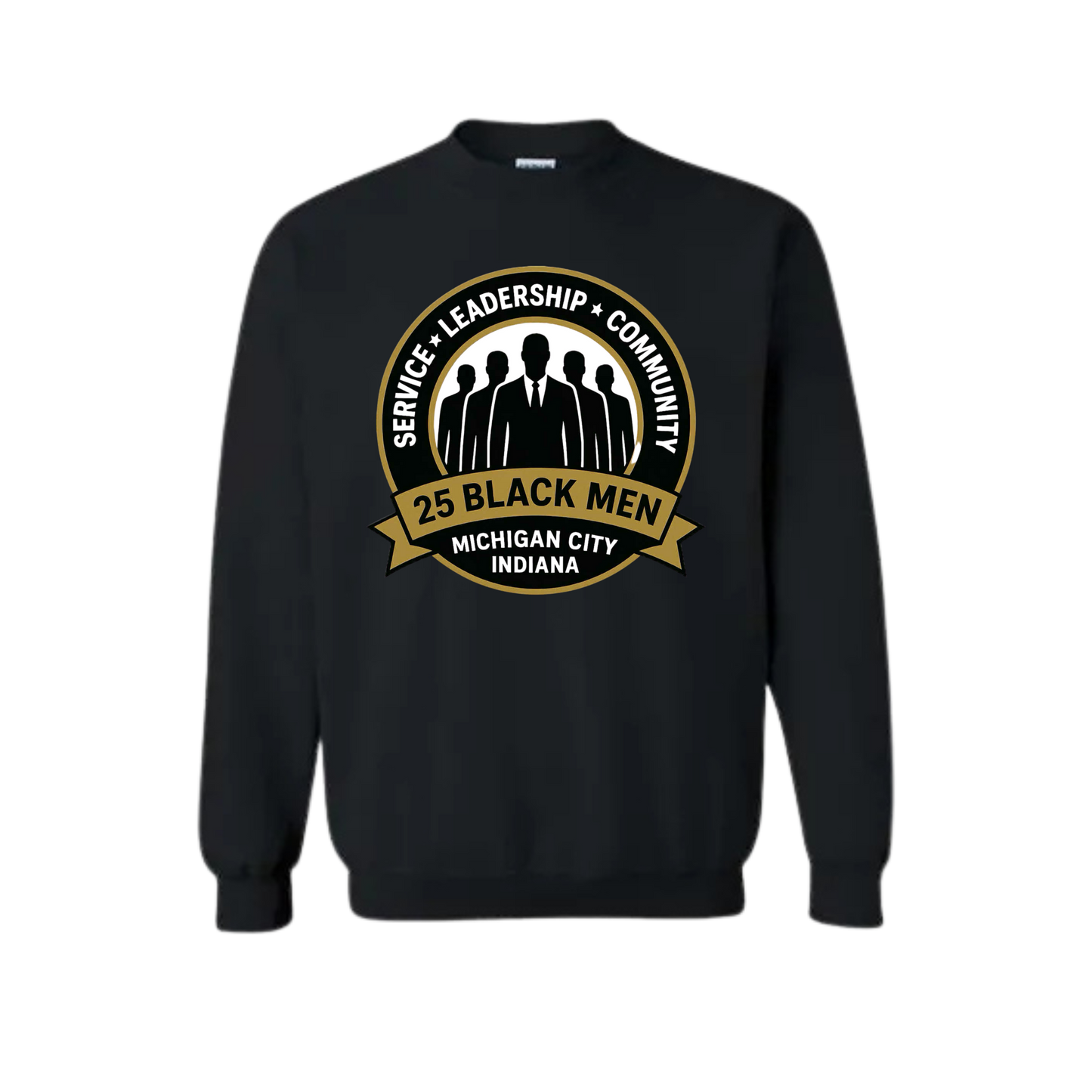 25 Black Men Crewneck