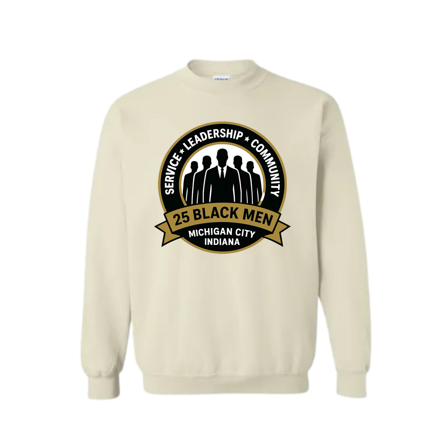 25 Black Men Crewneck