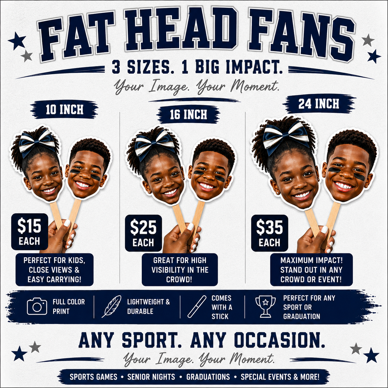 Custom Fat Head Fans