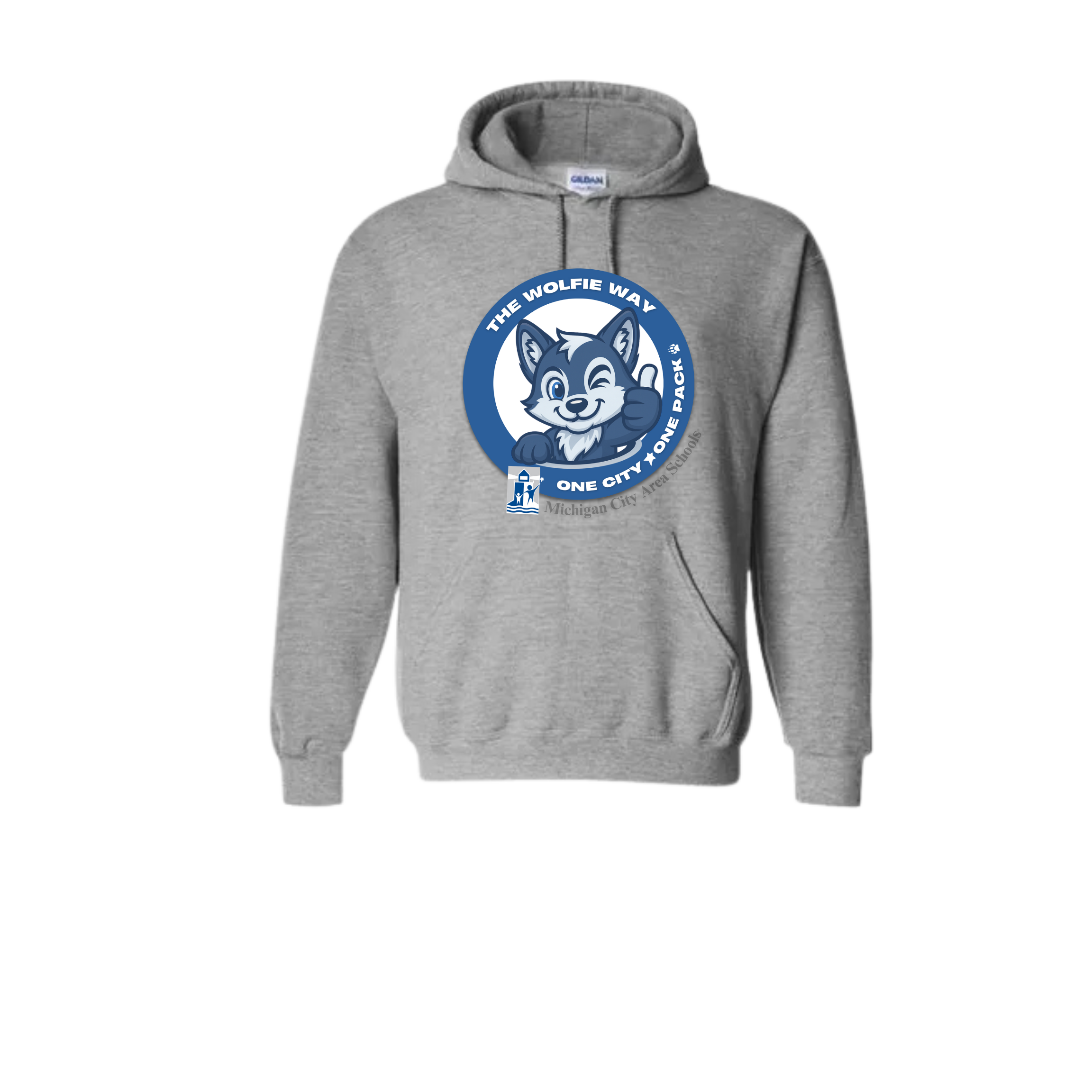 Sudadera con capucha de los Lobitos